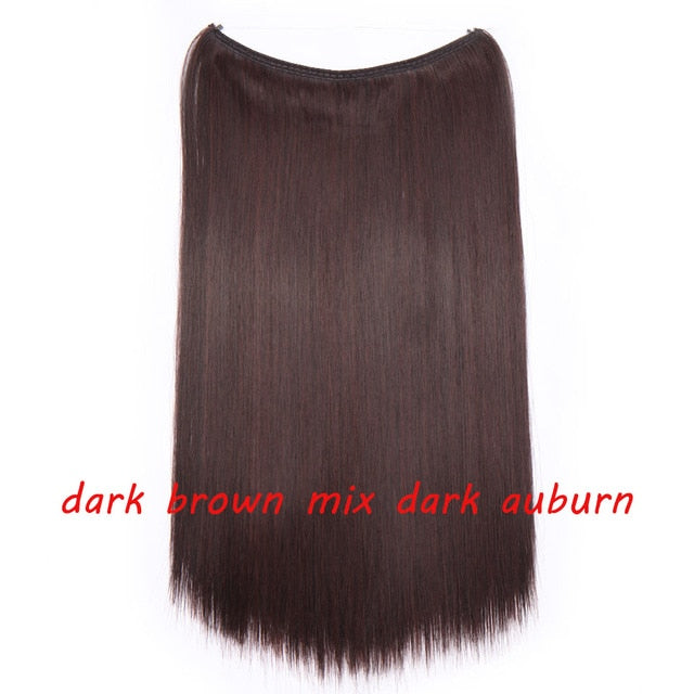 Natural Stealth 20" Hair Extensions Silky Straight/Natural Curls