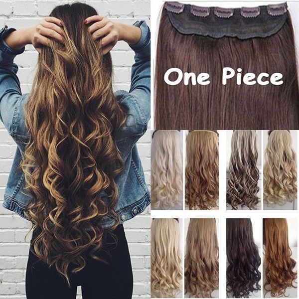 How To Wear The One Piece Volumizer Clip In Hair Extension - CASHMERE HAIR