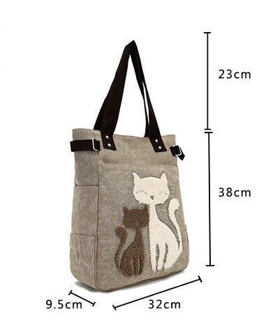 Julia Kays™ Lovely Cat Tote Bag