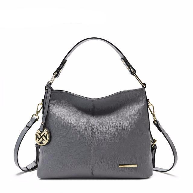 Julia Kays™ CLOVER Classic Leather Tote